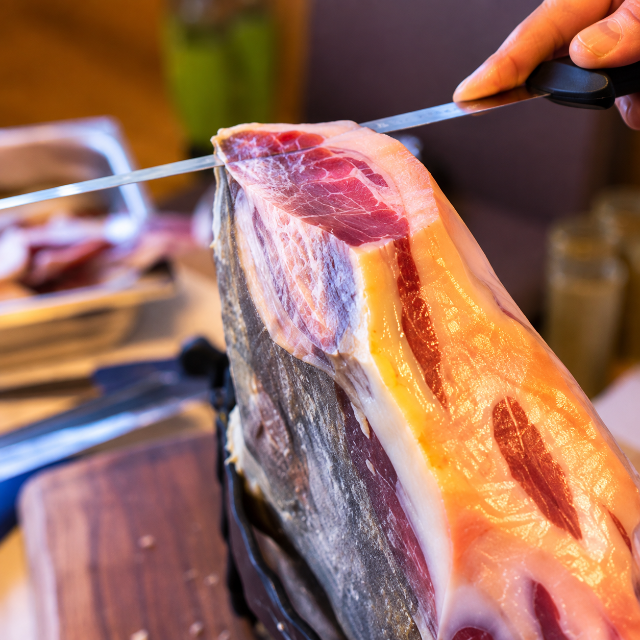 Dining aboard Lastavica Cruising