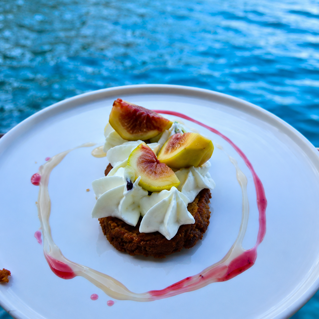 Dining aboard Lastavica Cruising